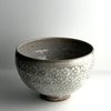 Shigaraki Chawan – Mishima Blossom Matcha Bowl