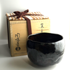 Murata Tōin – Kuro Raku Chawan (Black Raku Matcha Bowl)