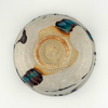 Shigaraki Chawan – Iron Branch & Turquoise Matcha Bowl