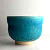 Shigaraki Chawan – Turquoise Stone Matcha Bowl
