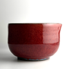 Shigaraki Katakuchi – Copper Red Spouted Matcha Bowl