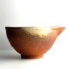 Shigaraki Katakuchi – Hi-iro Fire Color Spouted Matcha Bowl