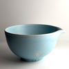 Shigaraki Katakuchi – Sorairo Sky Blue Spouted Matcha Bowl