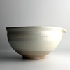 Shigaraki Katakuchi – White Swirl Spouted Matcha Bowl